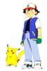 Ash and Pikachu